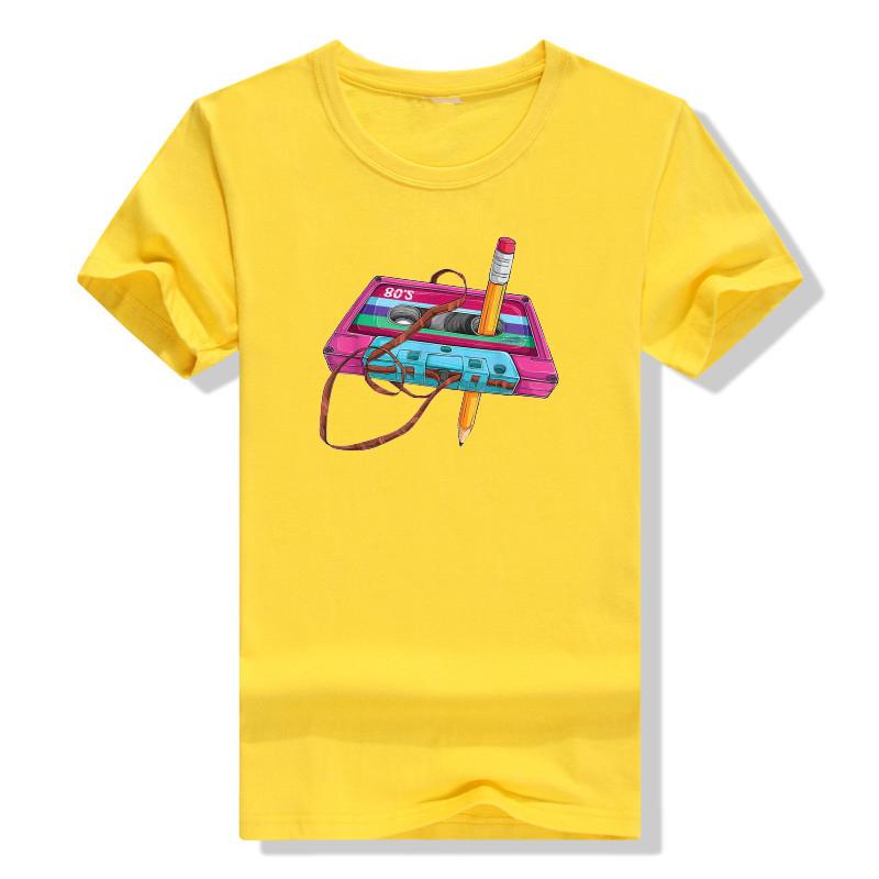 

Винтажная кассета карандаш 70-е 80-е 90-е Музыка Микстейп Футболка Старая Смешная 40-й 50-й 60-й 70-й День рождения Подарок-прикол Графическая футболка 4XL