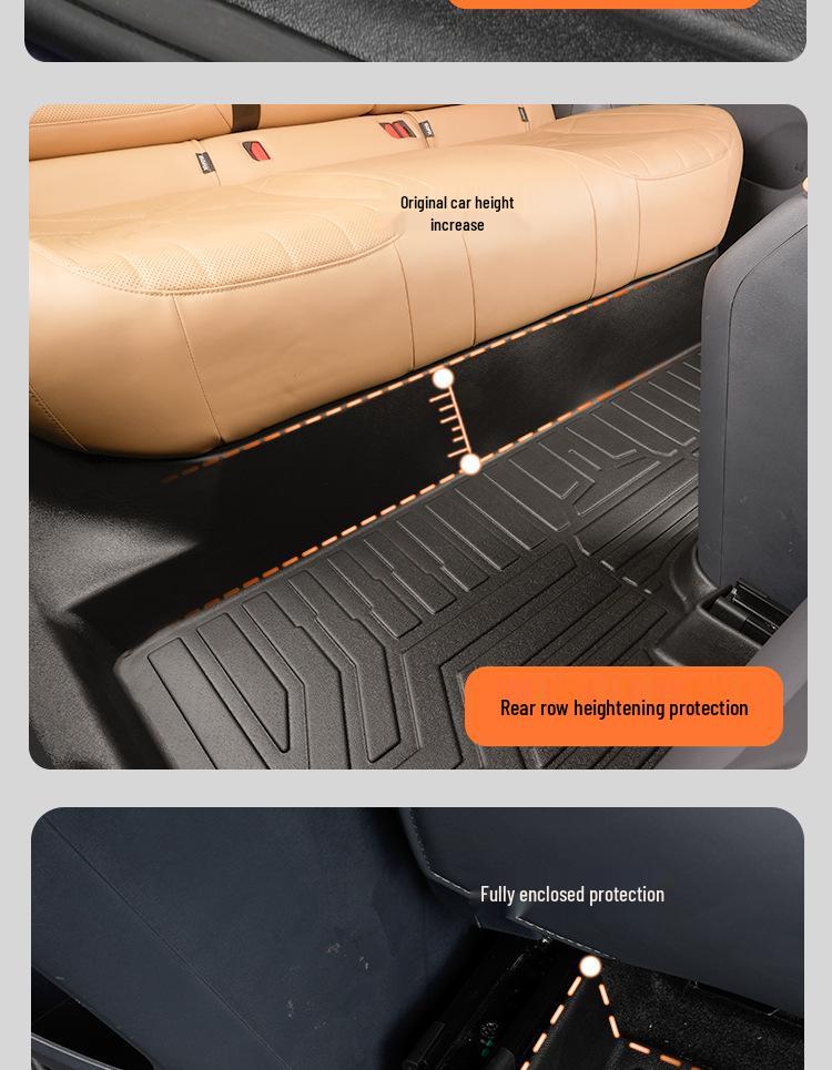 BYD Sea Lion 06EV Floor Mats, Full Coverage TPE for 2025 Model, Custom Car Accessories