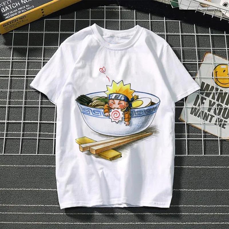 Cotton Top Japanese Anime Naruto T-shirt Graphic Boys' T-shirt, Short-sleeved Top, Sasuke Children's Clothes, Comic Merchandise