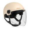 Certified Electric Motorcycle Safety Helmet for Men & Women, Gray, All-Season, Sun Protection