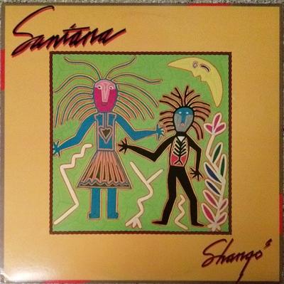 LP Record SANTANA - Shangó BL38122 Columbia 1987 US Rock Used