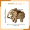 Elephant Statue Planter Plant Container Housewarming Table Centerpiece Display Miniature Vase Animal