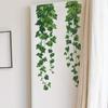 Decorazioni da Parete in Edera Verde Sospesa Stampa Foglie Realistica Rimovibili Per Decorazione Parete Principale del Soggiorno