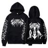 Ghostemane Mikina s potiskem na obou stranách Pánská Móda Hip Hop Metal Rock Mikiny Gotické Oversize Mikina Tepláková souprava Streetwear