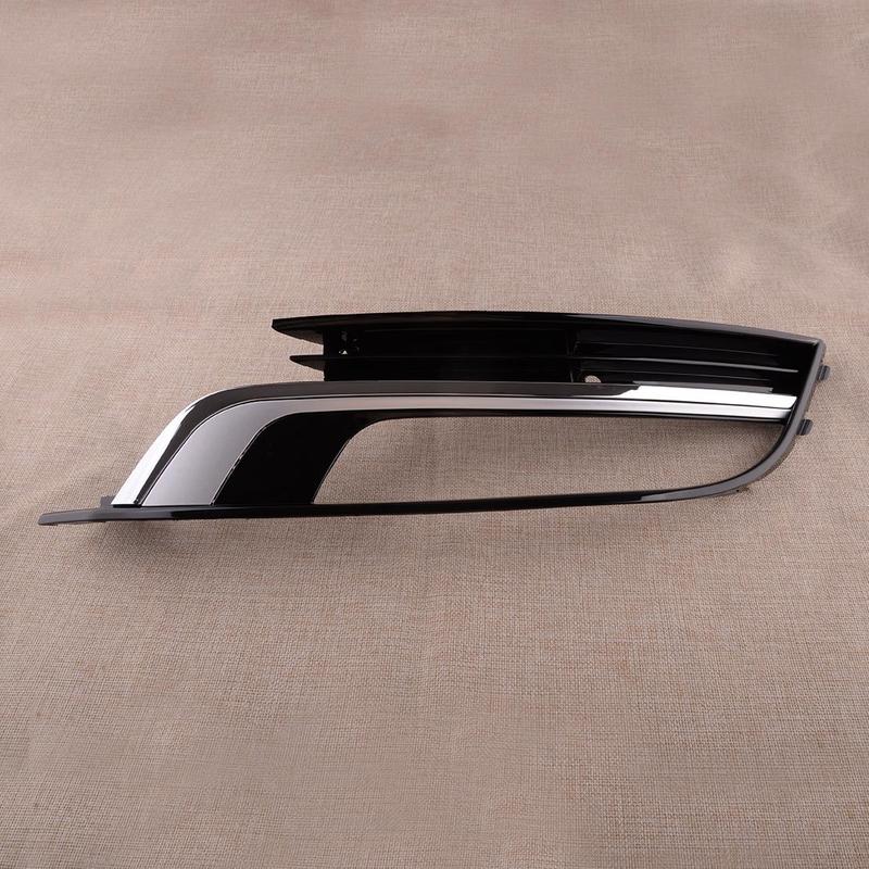 8854662 35D853666 Right Front Bumper Fog Light Cover Trim Grille Bezel Frame Fit for VW CC 2013 2014 2015 2016 2017 Plastic