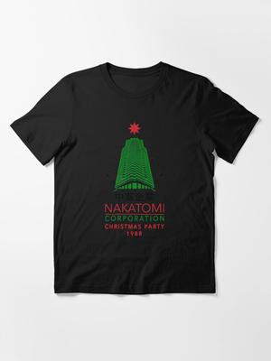 Die Hard Nakatomi Corporation Christmas Party Tower Snowflakflake Essential T-Shirt