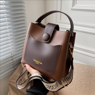 Bag Women's Bucket Bag Fashion Handbag One Shoulder Messenger Bag