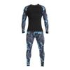 Men's Quick-Dry Summer Sports Set: Elastic T-Shirt & Breathable Vest for Outdoor Fitness and Running