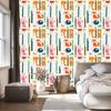 Joyful forest animals wallpaper for living room and bedroom 50x1000