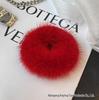 Korean Mink Fur Hair Tie: Cute & Plush High-End Hair Accessory for Women