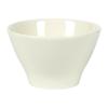 Cream Rice Bowl Ceramic Hat Bowl Salad Bowl Simple Tableware Tall Bowl Household Round Solid Color Bowl