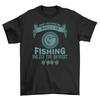 10'' Fishing Master T-Shirt Mens Womens Tees Top - Reel-y Funny Design! Perfect Catch for Fishermen.