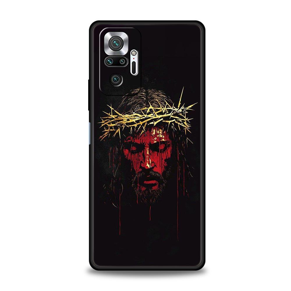 

Bible Jesus Christ Cross Phone Case For Xiaomi Redmi Note 14 13 12 Pro Plus 5G 9S 9 10 11 4G 14C 13C 12C 10C 9C 9A Soft Cover Redmi Note 14 Pro 5G (Global)