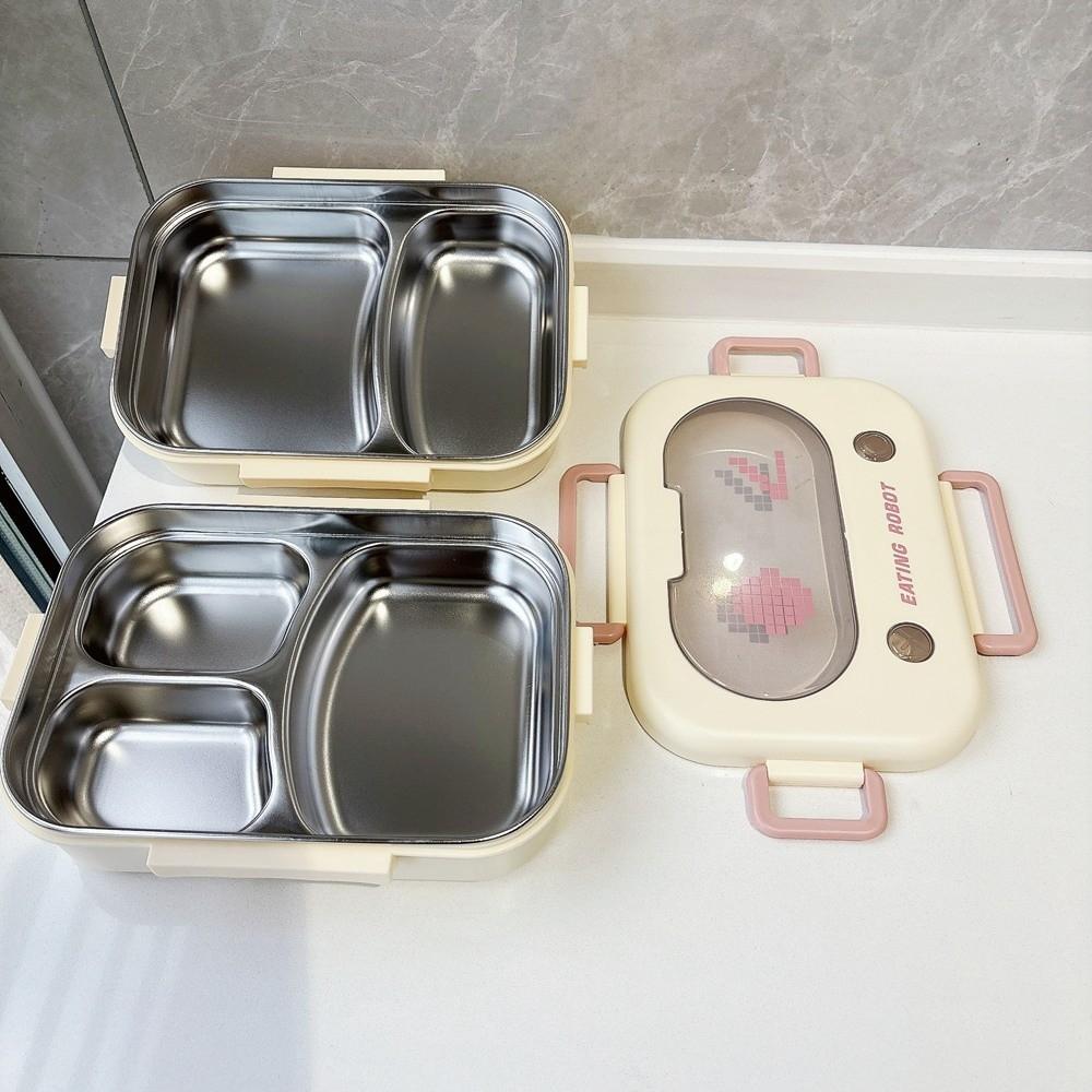 Leakproof Food Container Stainless Steel Thermal Lunch Box Food Storage Case  Travel