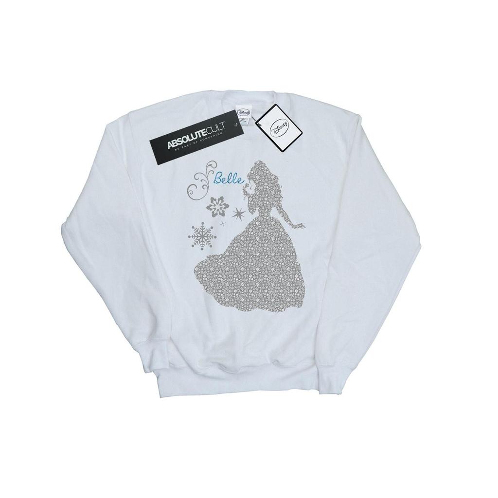 Disney Princess Dame/dame Belle Christmas Silhouette Sweatshirt