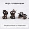 Black Obsidian Nine-Tailed Fox & Animal Charm DIY Bracelet Accessories