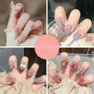 Drill Wearing Nail 24 Pack Combination Nail Art Finished Product Wearing Nail Sticker Three-Dimensional Relief Nail Art