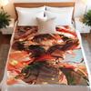 Game Genshin Impact Gaming Soft Flannel Blanket Cover Warmth Soft Anime Blanket Multifunctional Decor Home Universal Blankets