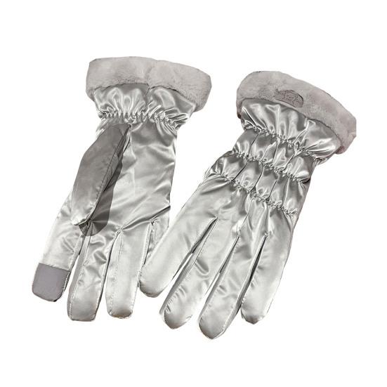 Winter Touch Screen Cycling Gloves For Women Thick Windproof Ski Snow Mittens