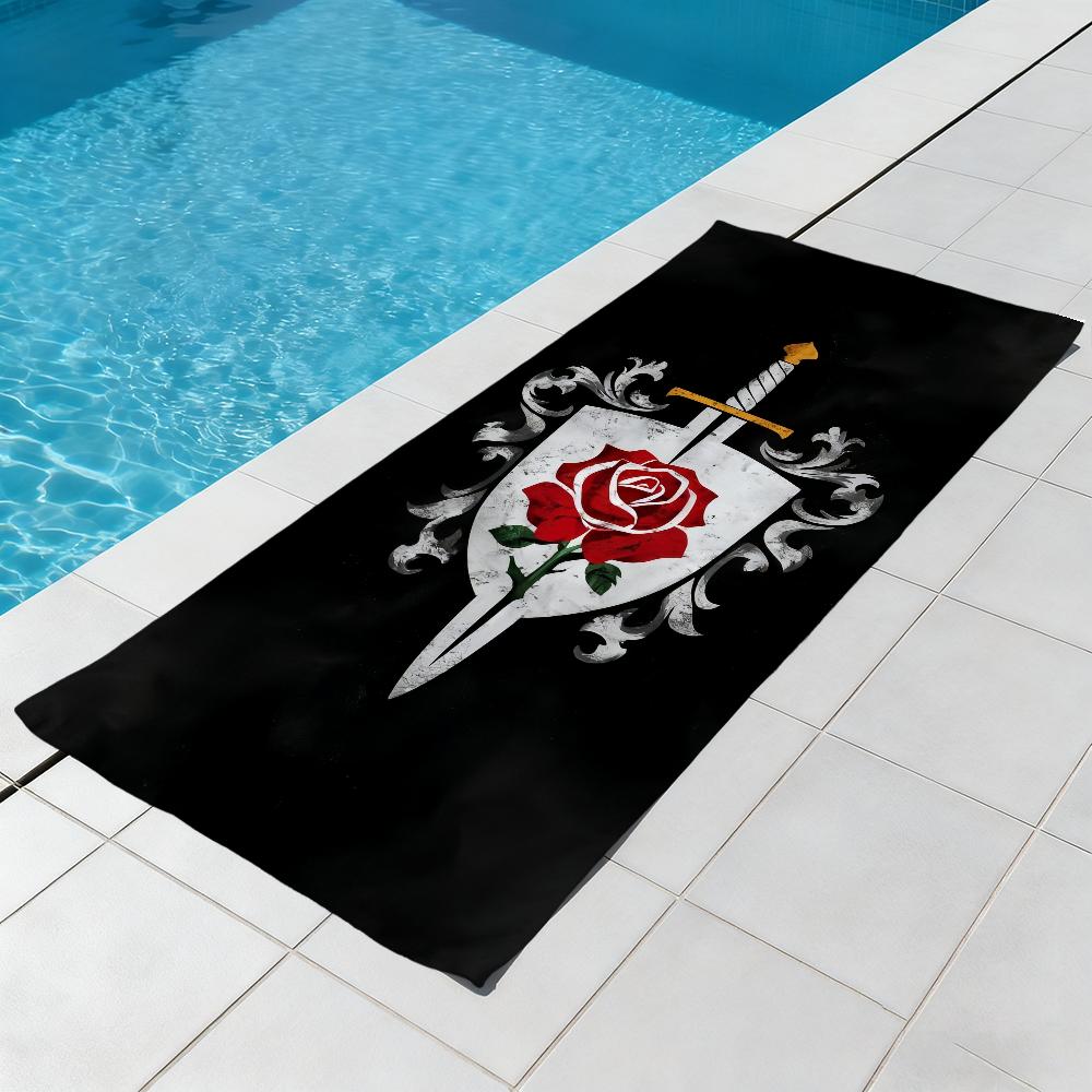 K-king-dom GAME D-deliverance II Towel Beach Quick Dry Soft Pool Towels Gift for Travel Gym Shower Camping sports