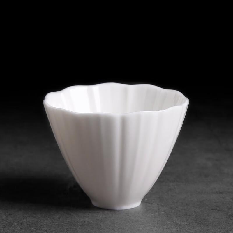 

Мастерский набор чайных пиал из дехуаского белого фарфора