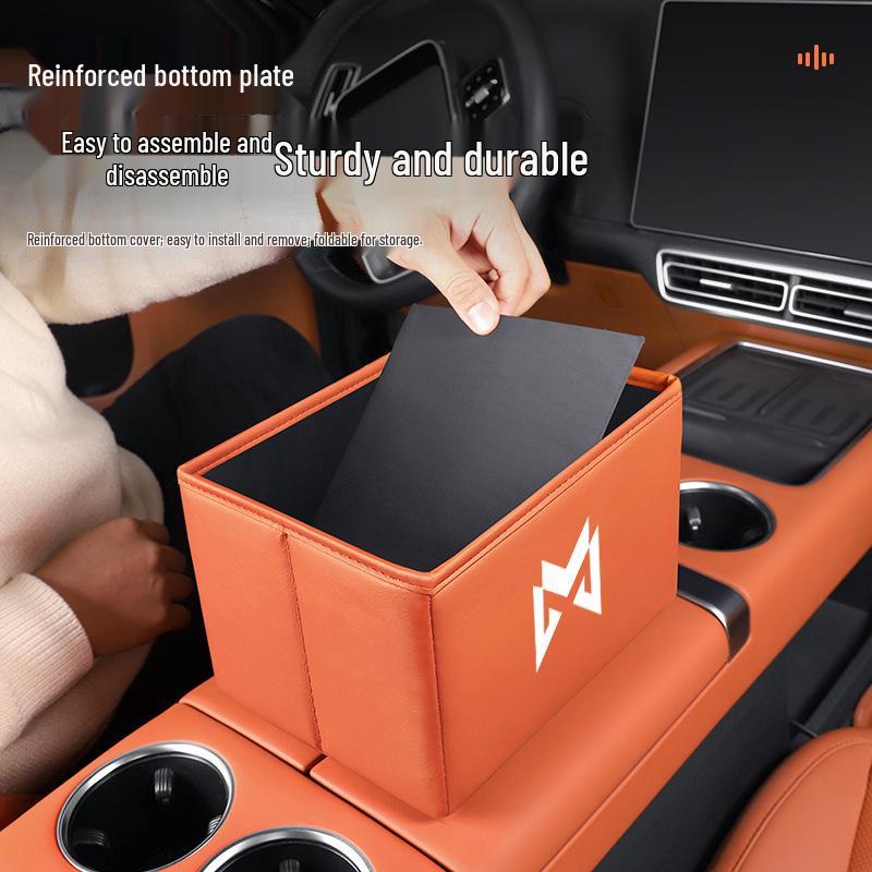 Mengshi 917/M817/M800 Car Multi-Functional Storage Box & Foldable Trash Can