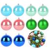 Colorful Christmas Ball 10cm Christmas Spheres Pendant Hot ChristmasOrnaments  Party Decoration