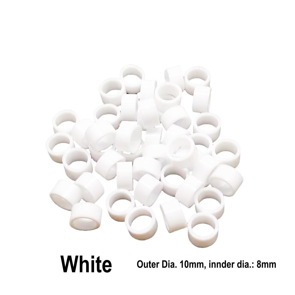 Autoclavable Dental Universal Silicone Color Code Ring Colorful Rings for Handpiece or Tools (Dia.7mm/5mm)