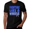 Fighting Like a Warrior Ankylosing Spondylitis Awareness for All TShirt Basic All Season Solid TShirt