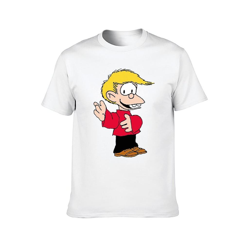 Mafalda ist ein Freund von Felipe T-Shirt Baumwoll-T-Shirt Mann Herren Grafik-T-Shirts T-Shirt