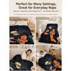 Naruto Pose Anime Printed Blanket Ultra Soft Throw Blanket For Office Sofa Home Decor Halloween Gift