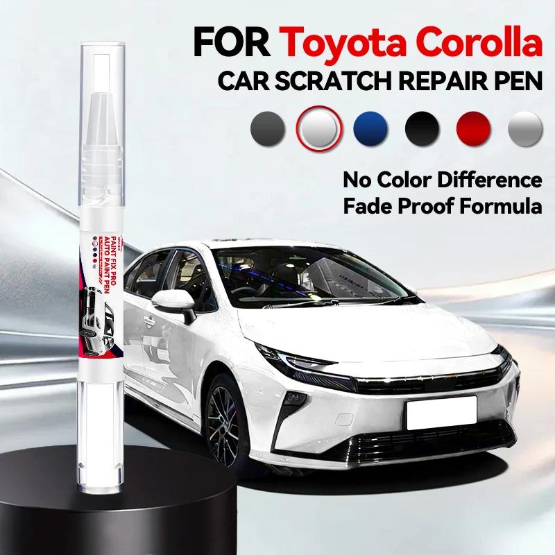 Stylo de Retouche Peinture Voiture Dédié Pour Toyota Corolla Stylo Retoucheur Rayures DIY Accessoires Auto Blanc 070 089 Argent 1F7 Bro