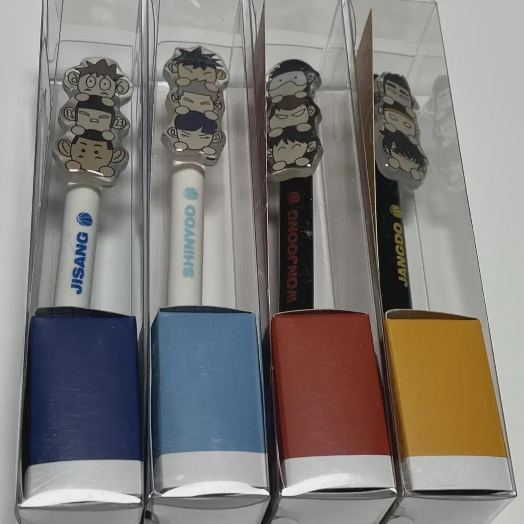 

Garbage Time Official Merchandise Ballpoint Pen Set Ji Sang Shin Yu Won Jang Do