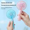 Portable Mini USB Rechargeable Fan - High-Power, Fresh Design for Desktop & Handheld Use