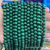 7A Grade Natural Malachite Round Loose Beads for DIY Jewelry Accessories - Handmade Semi-Finished Products