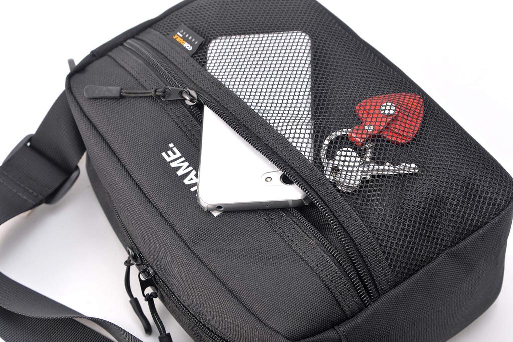 CORDURA Nylon Shoulder Popular and Lightweight for Men and Women White [Rename] Bag, -