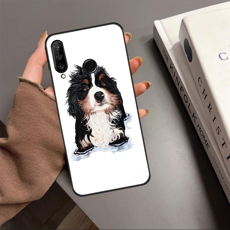 Bernese Mountain Dog For Huawei P20 P40 Lite P60 P30 Pro Nova 5T 9 10 SE 12s 12i 11i Y90 Y70 Y60 Y61 Y91 Y72 Case