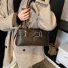 High Quality Retro Versatile Women'S Shoulder Tote Bag Underarm Bag  Handbag Large Capacity Commuter Bag Girl Purse Gift