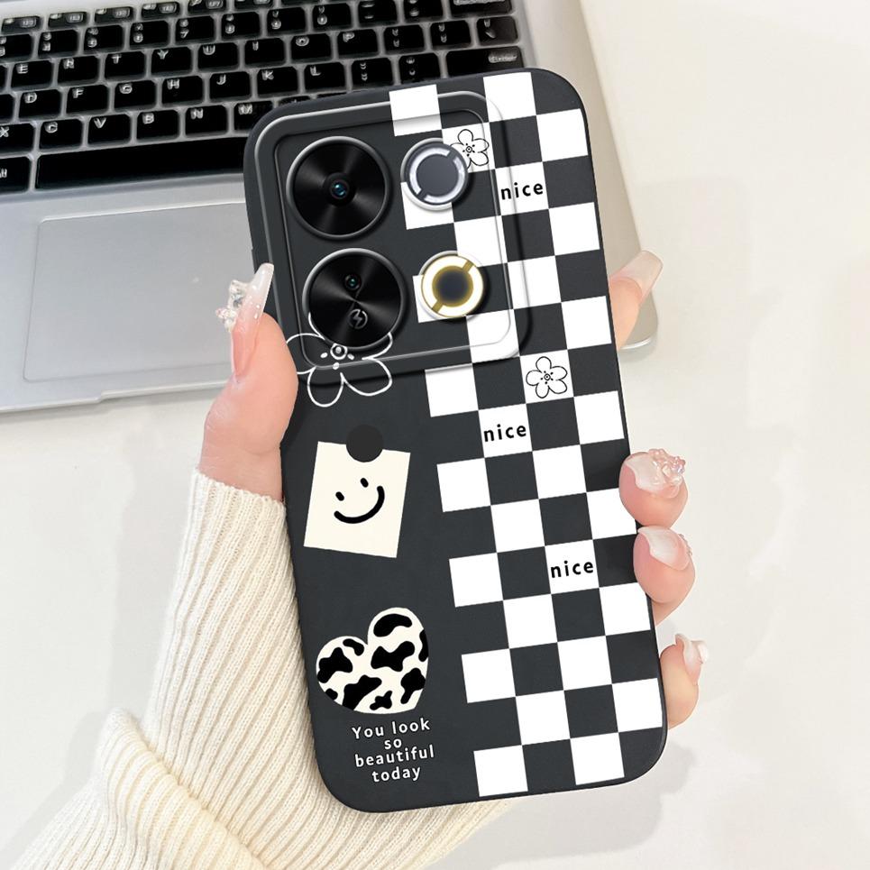 Luxury Fashion Coque For Itel P65 P671L Etui Moon Night Gothic Painting Phone Cases For ItelP65 P 65 Coques Soft Silicone Covers