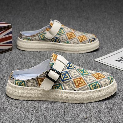 Mode CYYTL Herren Hausschuhe Lässige Sommerschuhe Outdoor Atmungsaktive Sneaker Walking Wandern Pantoletten Luxus Designer Modehaus Slipper