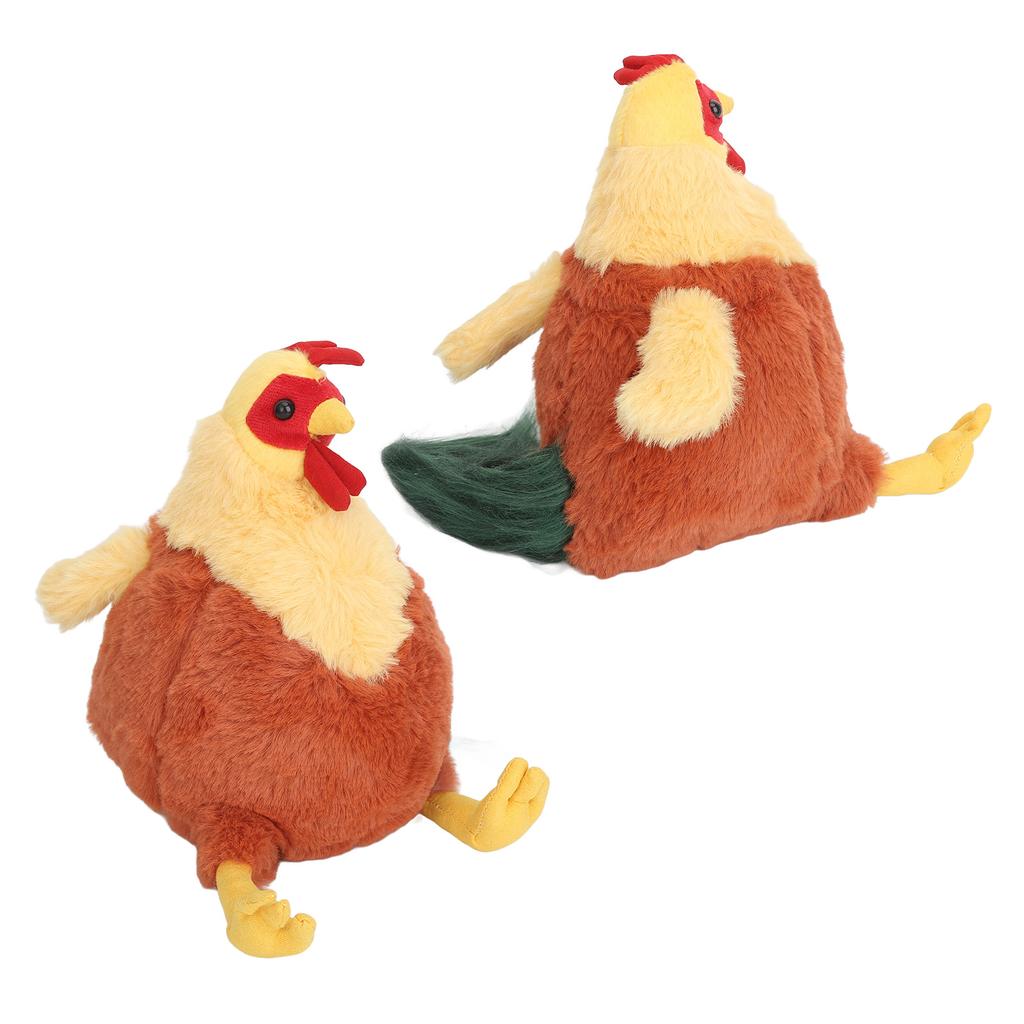 Stuffed Chicken Toy Lifelike Cute Decorative Plush Animal Toy for Easter Party Bedroom