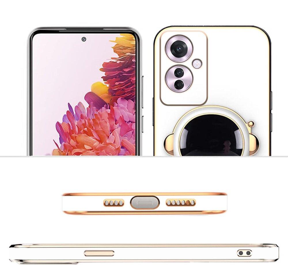 Case for Oppo Reno 11F 5G, Astronaut, White