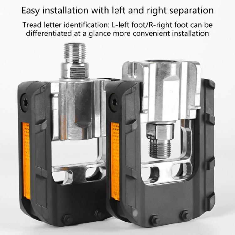 Folding Bike Pedals Non-Slip Cycling Pedals for Road Bike, Mountain Bike