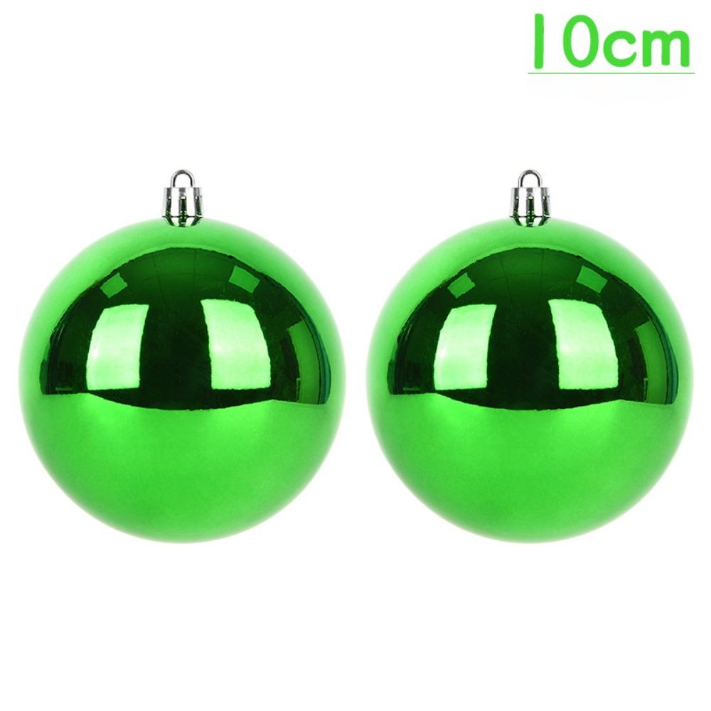 Barevná vánoční koule 10cm Vánoční koule Přívěsek Horké Vánoční ozdoby Party dekorace