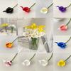 Mini Calla Lily Artificial Flowers For Wedding Decor Home Office Props Photography