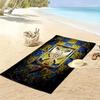 STVV Print Beach Towel, Large Soft Quick Dry Towel for Beach Camping Swimming
