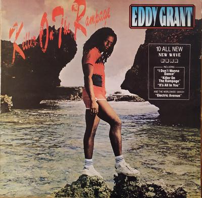 LP Record EDDY GRANT - Killer On The Rampage LMSP022 Star Power 1983 Taiwan Reggae, Ska & Dub Used