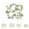 2.2m Long Silk Rose Flower Ivy Vine Leaf Garland Wedding Party Home Decoration