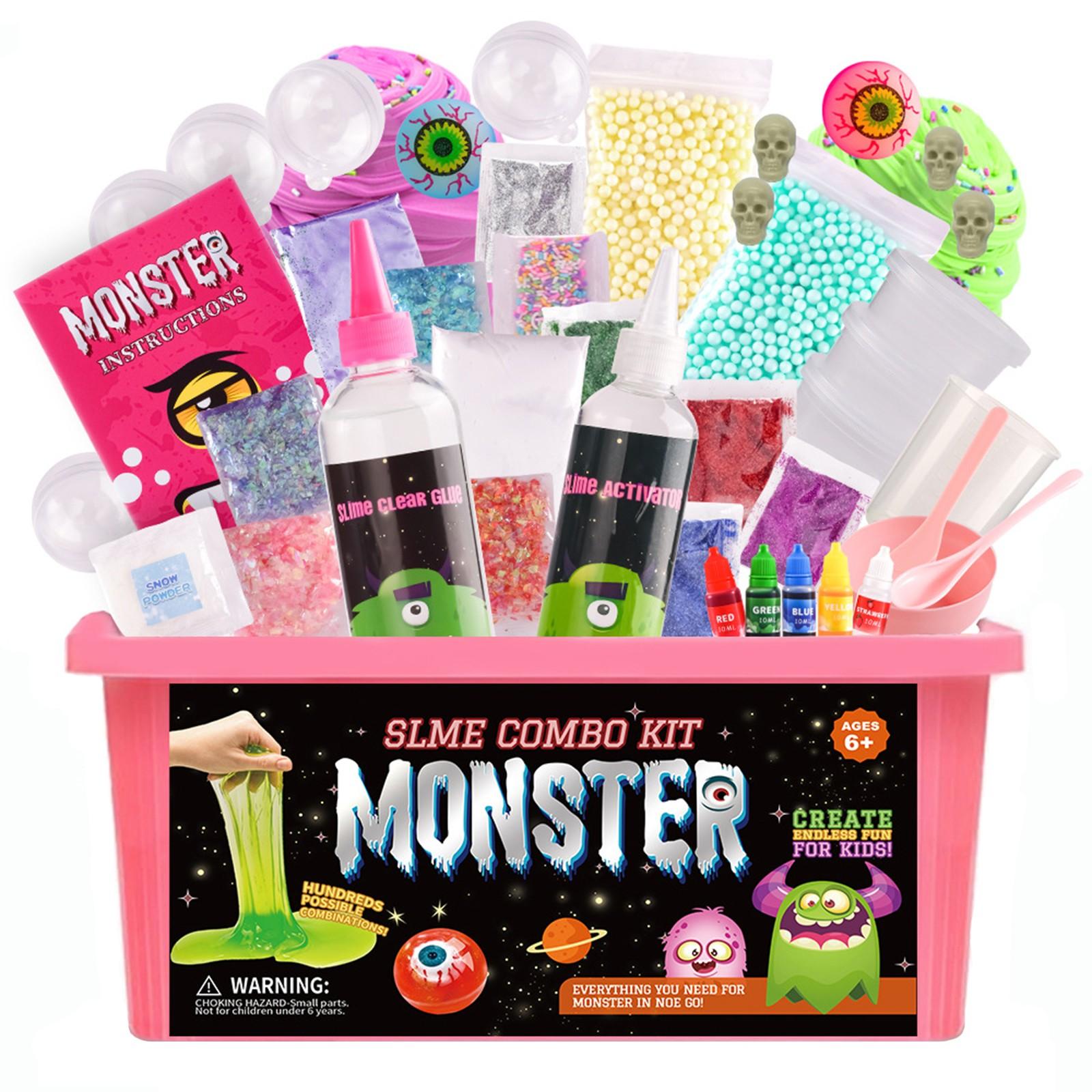 

Набор для самостоятельного изготовления лизунов для девочек, набор для создания волшебного лизуна, забавный подарок, подарок на день рождения 10-летней девочки и игрушка для девочки 8-10 лет, 350 мл One Size