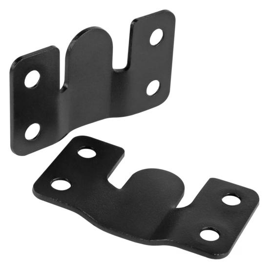 1 Wall Load-capacity Mounting Bracket Picture Pair Easy to Install Black
